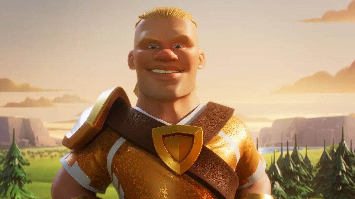 Clash of Clans vítá známého fotbalistu Erlinga Haalanda