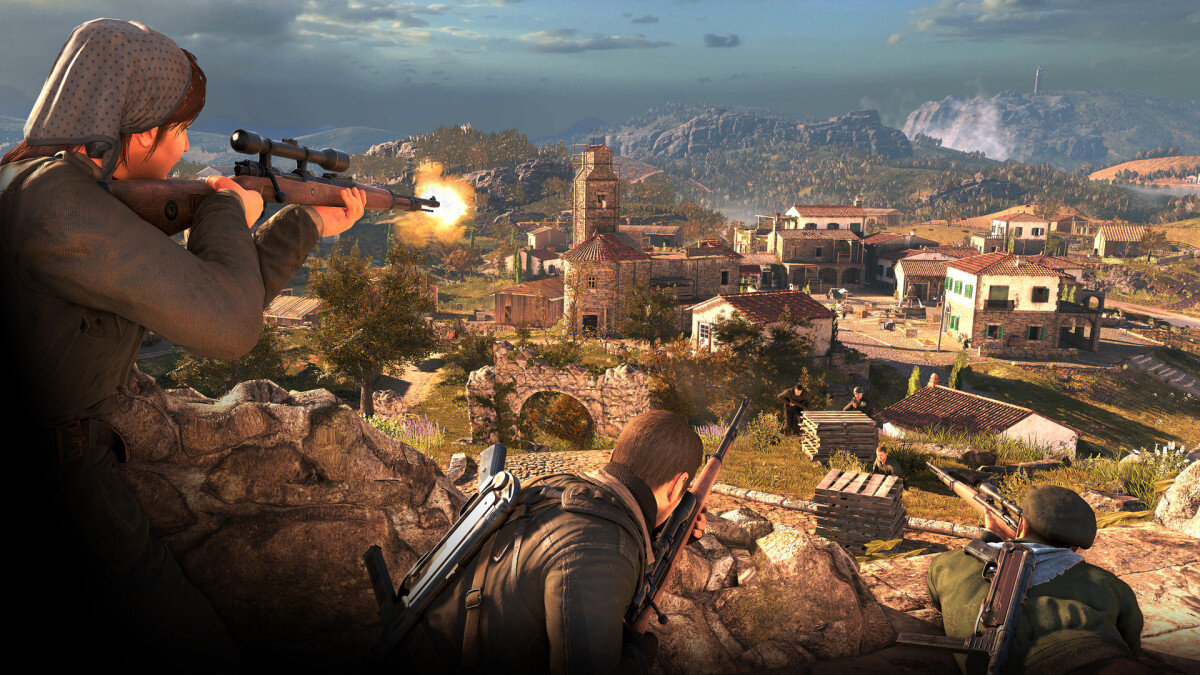 Skvělá odstřelovací akce Sniper Elite 4 vyšla na iPhone, iPad a Mac