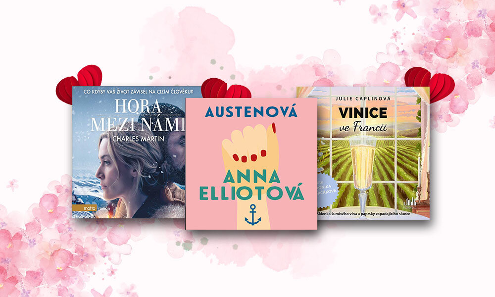 🎧 Únor, Valentýn, láska… a audioknihy se slevou 30 %