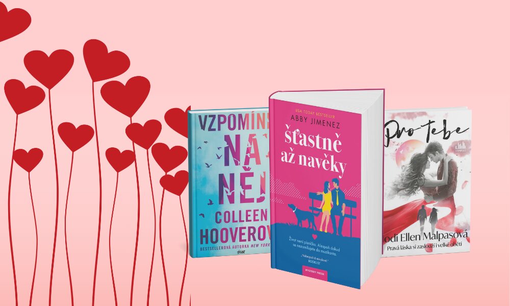 📖 Láska na stránkách. Nejlepší romantické e-knihy se slevou 30 %