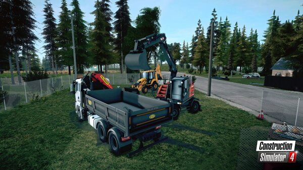 Construction Simulator 4 má bezplatnou verzi k vyzkoušení