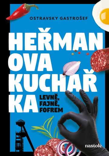 Obálka knihy Heřmanova kuchařka - levně, fajně, fofrem