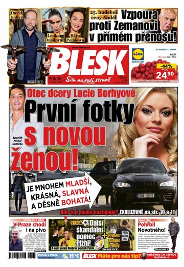 Obálka e-magazínu Blesk 11.4.2016