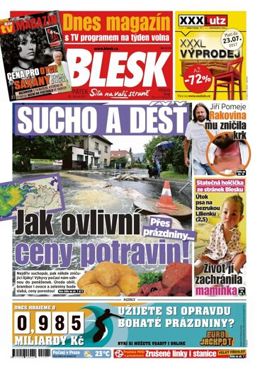 Obálka e-magazínu Blesk 30.6.2017