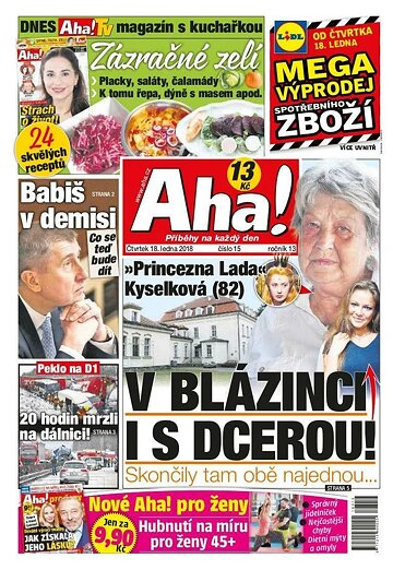 Obálka e-magazínu AHA! 18.1.2018