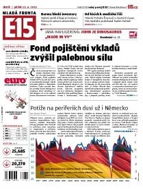 Obálka e-magazínu E15 22.6.2012