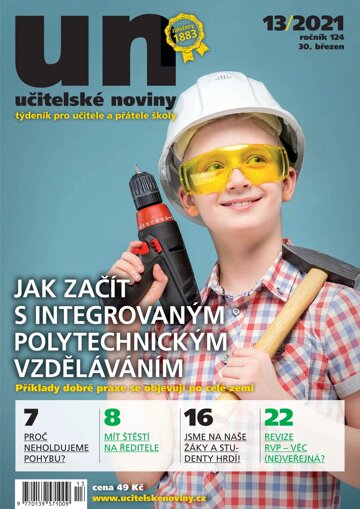 Obálka e-magazínu Učitelské noviny 13/2021