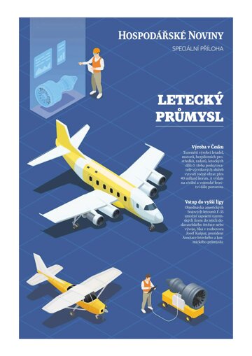 Obálka e-magazínu Hospodářské noviny - příloha 109 - 6.6.2024 Letecký průmysl