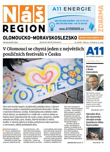 Obálka e-magazínu Náš Region - Olomoucko/Moravskoslezsko 24/2024