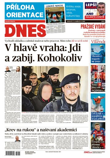 Obálka e-magazínu MF Dnes 22.2.2025