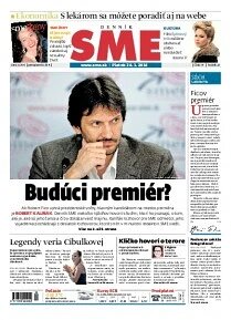 Obálka e-magazínu SME 24.1.2014