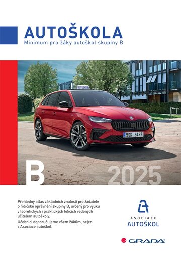 Obálka knihy Minimum pro žáky autoškol skupiny B 2025