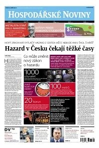 Obálka e-magazínu Hospodářské noviny 186 - 23.9.2014