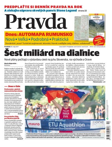 Obálka e-magazínu Pravda 29.5.2017