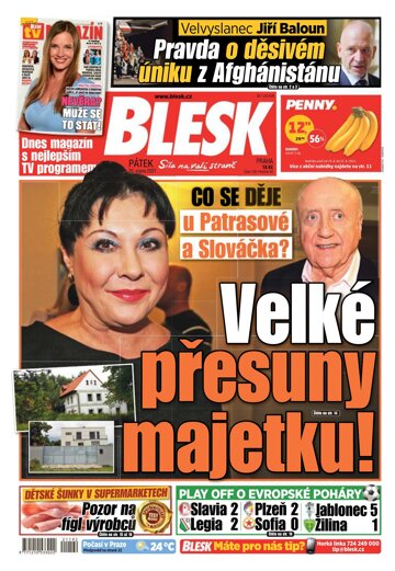 Obálka e-magazínu Blesk 20.8.2021