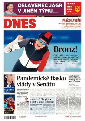 Obálka e-magazínu MF Dnes 11.2.2022