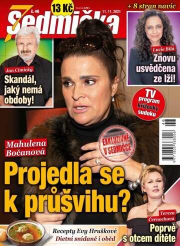 Obálka e-magazínu Sedmička 46/2021