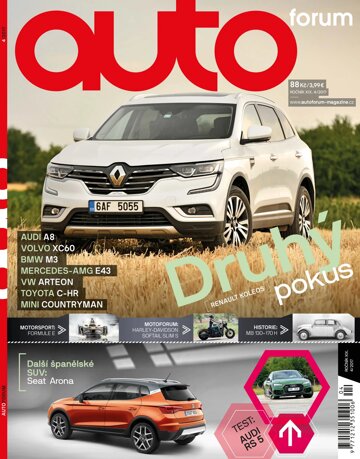 Obálka e-magazínu AUTOforum 4/2017