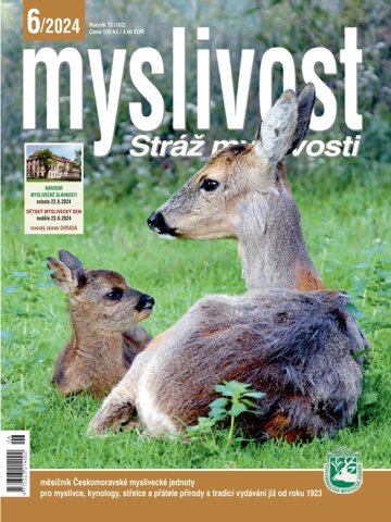 Obálka e-magazínu Myslivost 6/2024