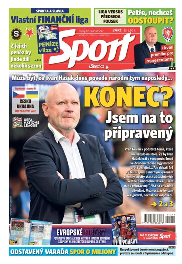 Obálka e-magazínu Sport 10.9.2024