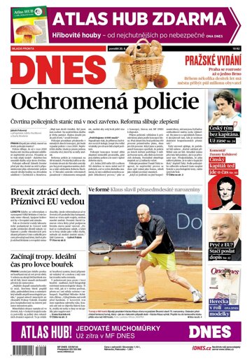 Obálka e-magazínu MF Dnes 20.6.2016