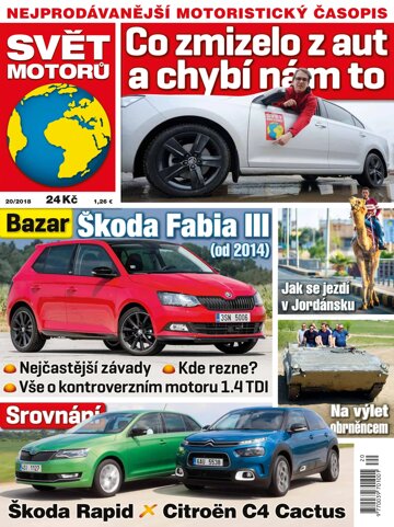 Obálka e-magazínu Svět motorů 20/2018