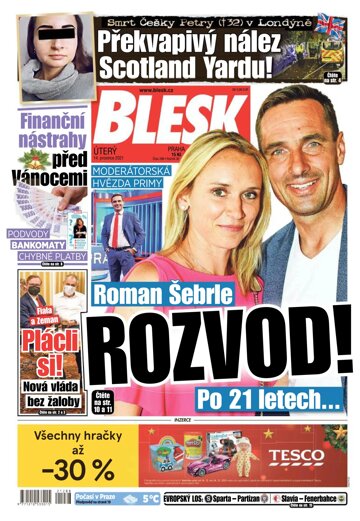 Obálka e-magazínu Blesk 14.12.2021