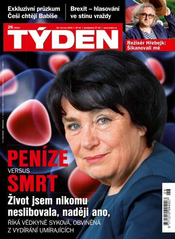 Obálka e-magazínu Týden 26/2016