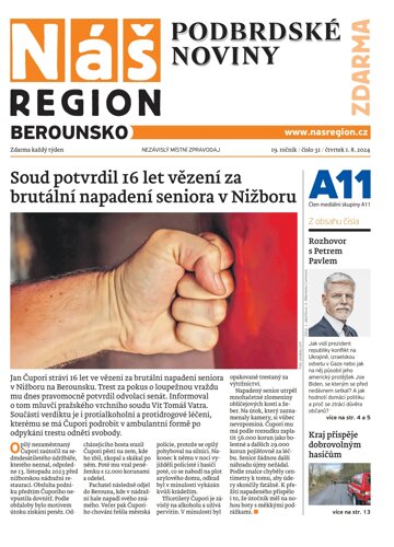 Obálka e-magazínu Náš Region - Berounsko 31/2024