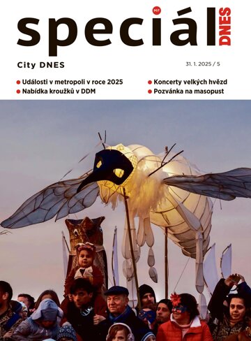 Obálka e-magazínu Magazín DNES SPECIÁL Praha - 31.1.2025