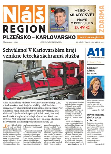 Obálka e-magazínu Náš Region - Plzeňsko 10/2025