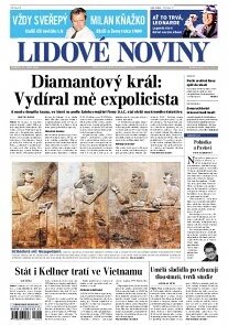 Obálka e-magazínu Lidové noviny 22.9.2014