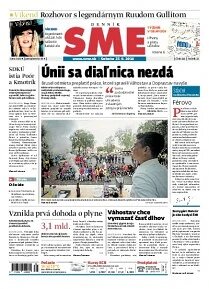 Obálka e-magazínu SME 27.9.2014