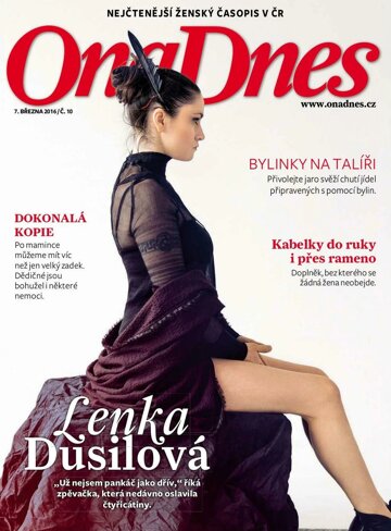 Obálka e-magazínu Ona DNES 7.3.2016