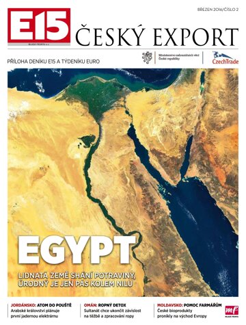 Obálka e-magazínu Český Export - Egypt, březen 2016