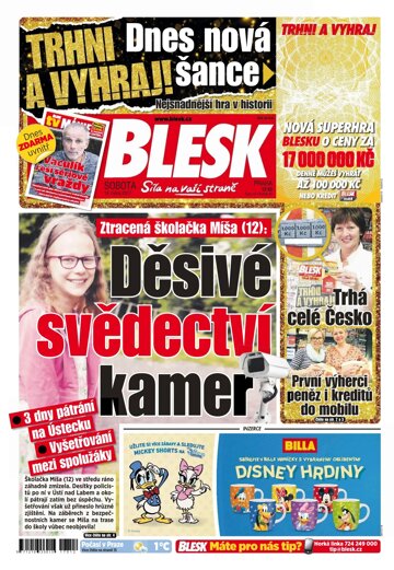 Obálka e-magazínu Blesk 14.1.2017