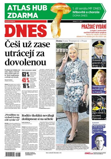 Obálka e-magazínu MF Dnes 21.6.2017