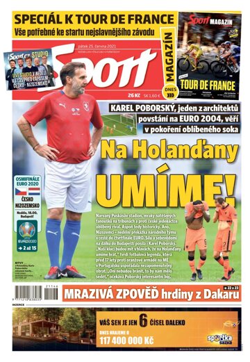 Obálka e-magazínu Sport 26.6.2021