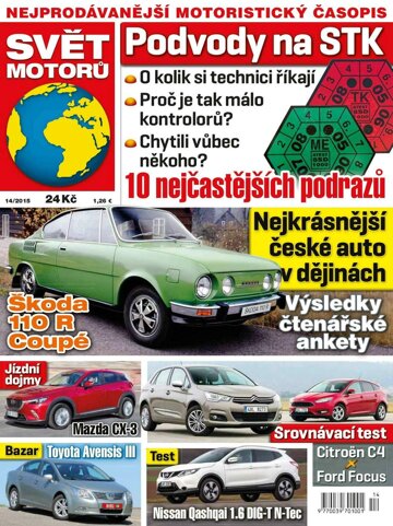 Obálka e-magazínu Svět motorů 30.3.2015