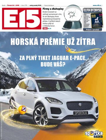 Obálka e-magazínu E15 24.1.2019