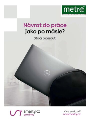 Obálka e-magazínu deník METRO 24.8.2023