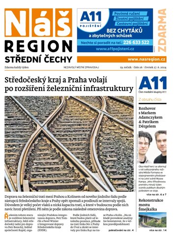 Obálka e-magazínu Náš Region - Střední Čechy 26/2024