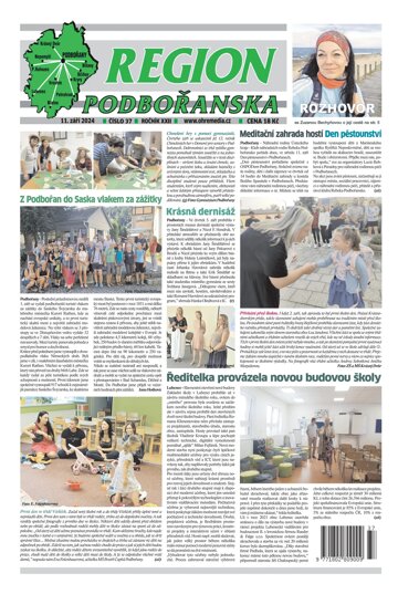 Obálka e-magazínu Region Podbořanska