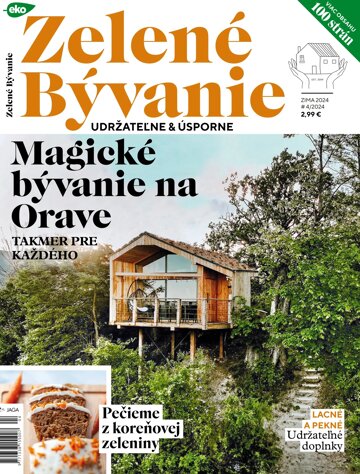 Obálka e-magazínu Zelené bývanie 4/2024