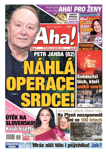 Obálka e-magazínu AHA! 14.1.2025