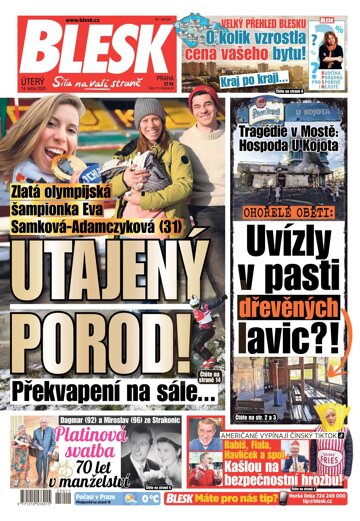 Obálka e-magazínu Blesk 14.1.2025