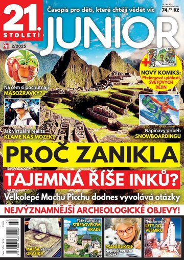 Obálka e-magazínu 21. století JUNIOR 2/2025