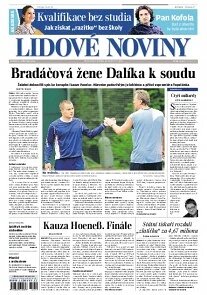 Obálka e-magazínu Lidové noviny 11.3.2014