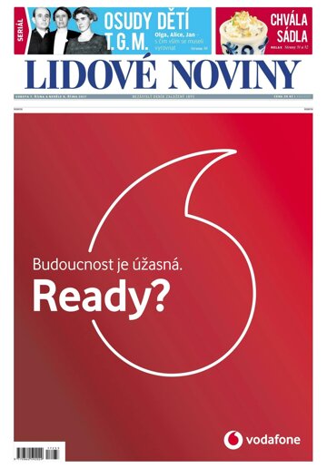 Obálka e-magazínu Lidové noviny 7.10.2017