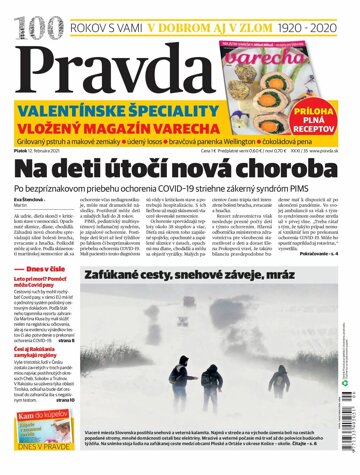 Obálka e-magazínu Pravda 12. 2. 2021